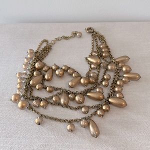 J.Crew 5-strand statement necklace